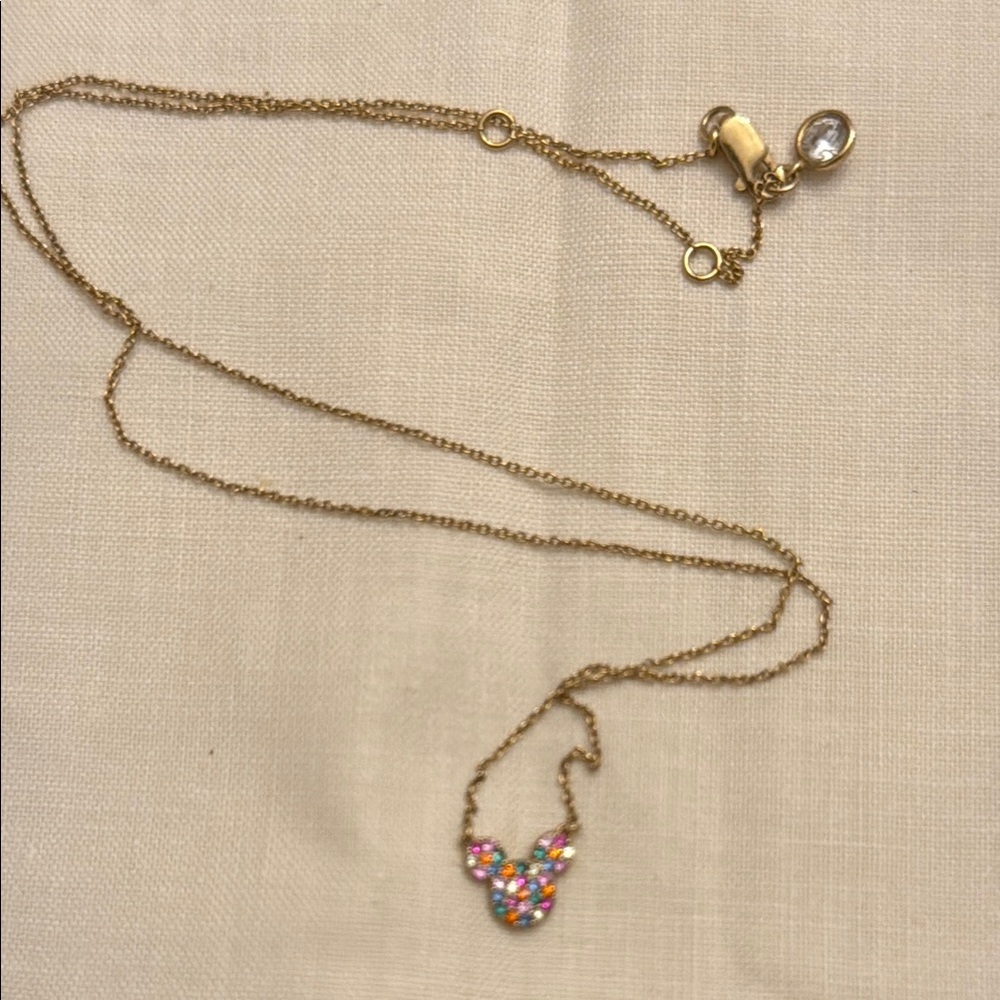 Disney sterling silver necklace